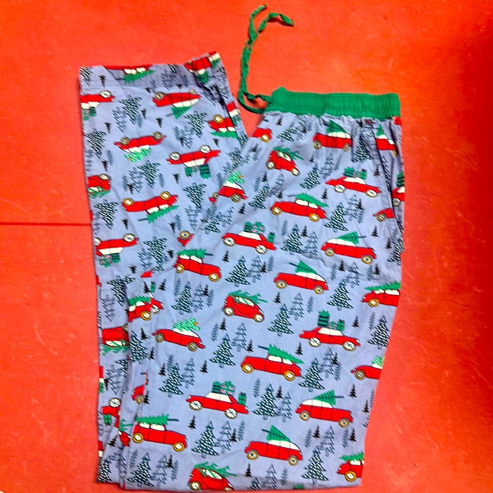 Men’s XS Matilda Jane Christmas pajama pants, EUC